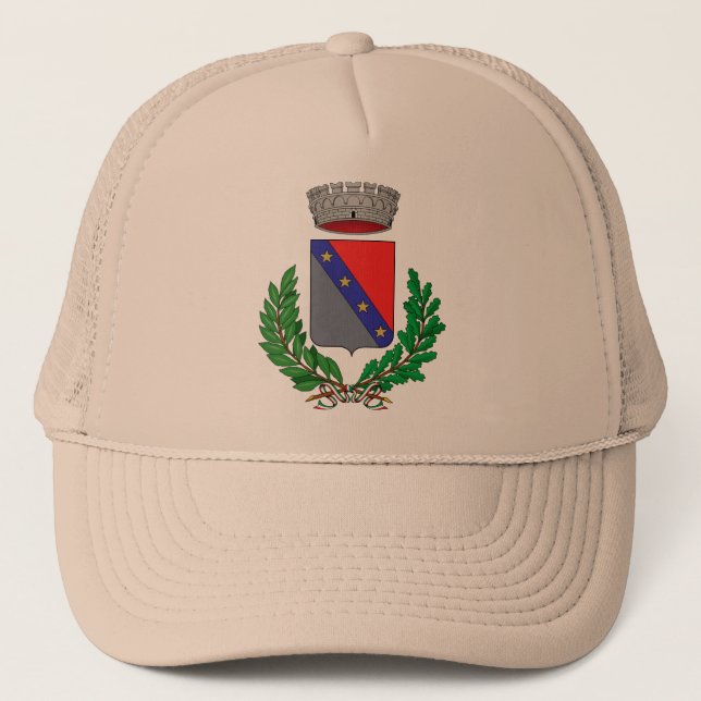 Fiume Veneto Stemma, Italy Trucker Hat (Front)