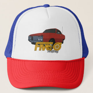 Five-0 Red Trucker Hat