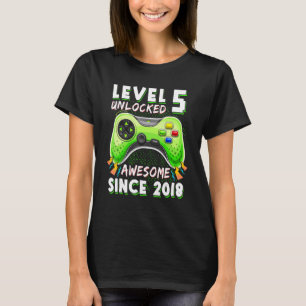 Five 5yr BDay Boy  Gamer 5th 5 Year Old Birthday 1 T-Shirt