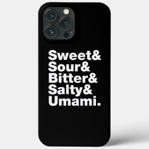 Five Basic Tastes iPhone 13 Pro Max Case