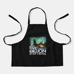 Five Billion Star Hotel Camping Apron