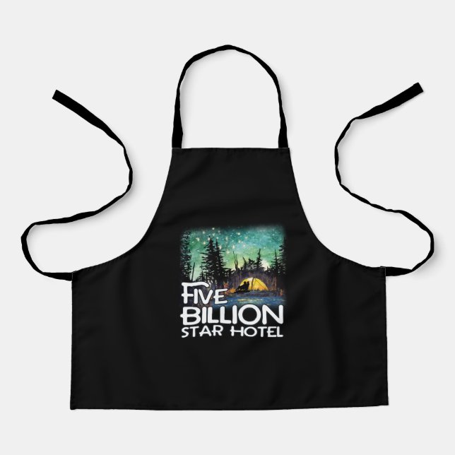 Five Billion Star Hotel Camping Apron (Front)
