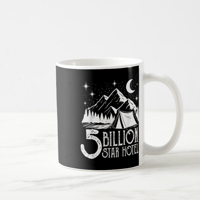 Five Billion Star Hotel Camping Lover Gift  Coffee Mug (Right)