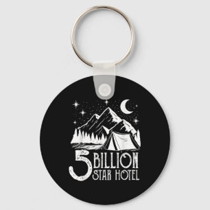 Five Billion Star Hotel Camping Lover Gift Key Ring