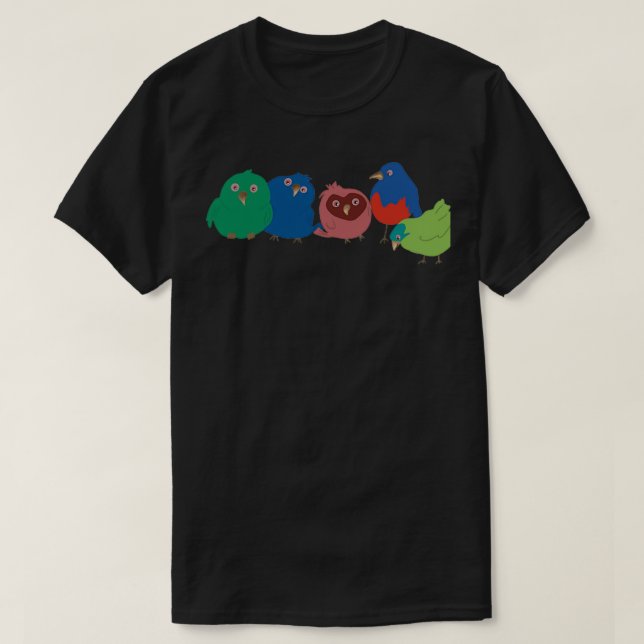 Five birdies T-Shirt (Design Front)
