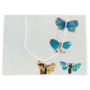 Five Butterflies, Redon Large Gift Bag