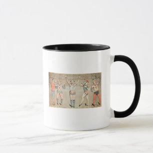 Five Celebrated Clowns Attached to Sands Mug