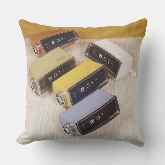 Five Clocks Cushion (Front)