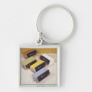 Five Clocks Key Ring
