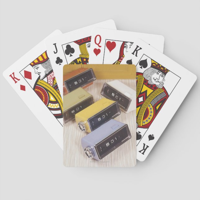 Five Clocks Playing Cards (Back)
