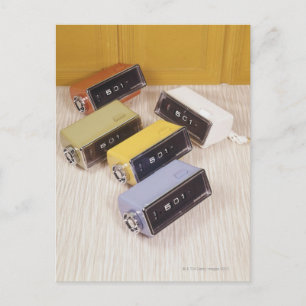 Five Clocks Postcard