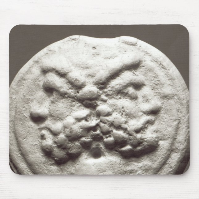 Five coins depicting Janus, Jupiter Mouse Pad (Front)