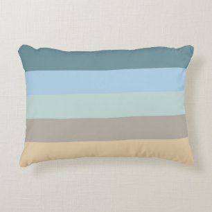 Five Colour Combo -Blue Brown Sand Beige Turquoise Decorative Cushion