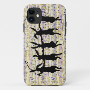 Five Dancing Bunnies iPhone 5 Case