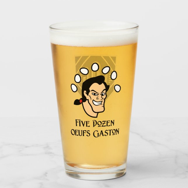Five Dozen Ouefs Gaston Gents FF Pint Glass (Back Filled)