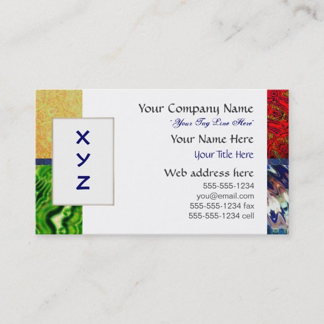 Five Elements Business Card (Front)