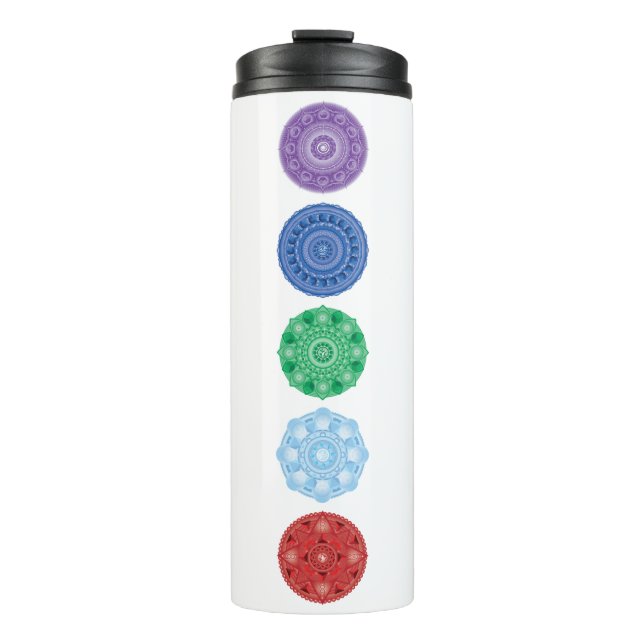 Five Elements Multi Colour Thermal Tumbler (Front)