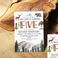 Five Explorer Boy Birthday 