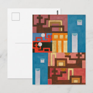Five-Extended Figures Sophie Taeuber-Arp Postcard