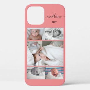 Five Family Photo Collage New Baby Case-Mate iPhon iPhone 12 Case