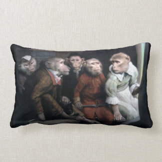 Five Fancy Monkeys Lumbar Cushion