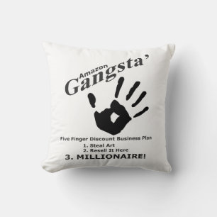 Five Finger Discount Business Plan Cushion