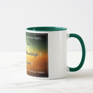 'Five F's' Green 11oz Coffee Mug