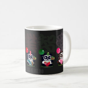 Five Giant Panda Gods Coffee Mug