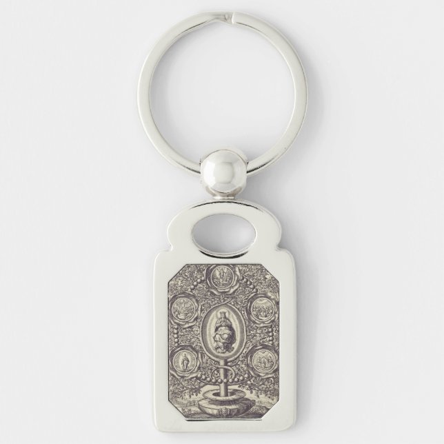 Five glorious mysteries key ring (Front)