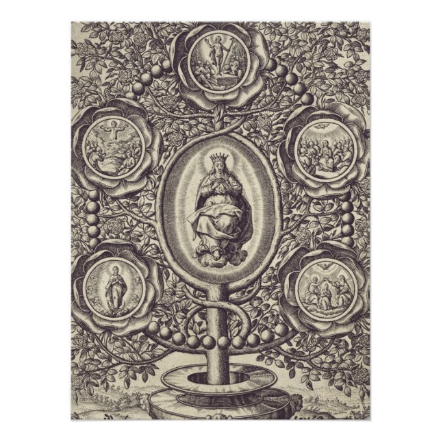 Five glorious mysteries poster (Front)