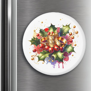 Five Golden Rings Twelve Days of Christmas Magnet