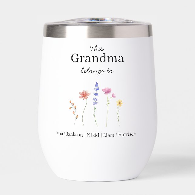 Five Grandchildren Personalised  (Front)