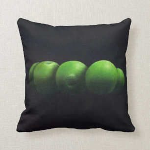 Five Green Apples Cushion