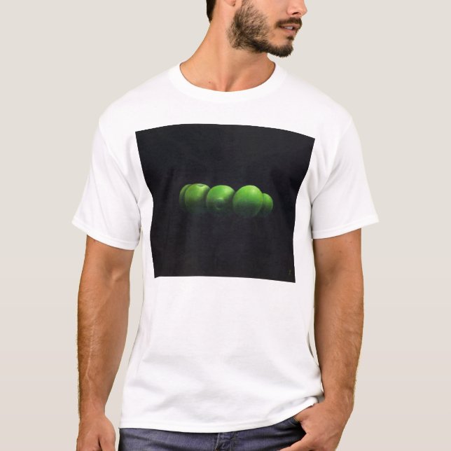 Five Green Apples T-Shirt (Front)