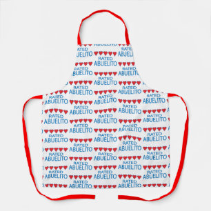 Five Heart Abuelito Apron