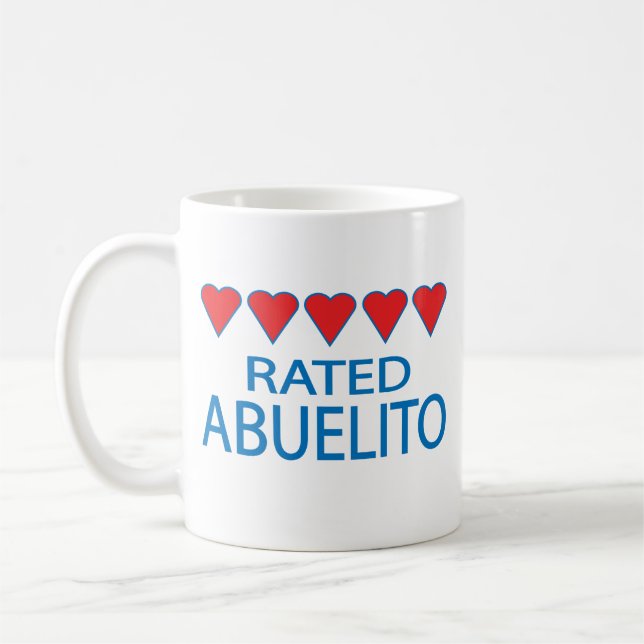 Five Heart Abuelito Coffee Mug (Left)
