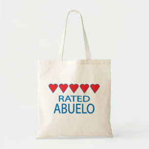 Five Heart Abuelo Tote Bag