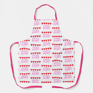 Five Heart Aunt Apron