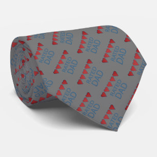 Five Heart Dad Tie