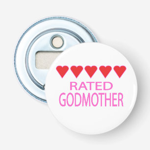 Five Heart Godmother Bottle Opener