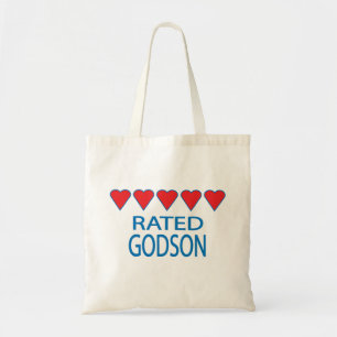 Five Heart Godson Tote Bag