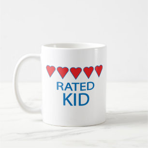 Five Heart Kid Coffee Mug