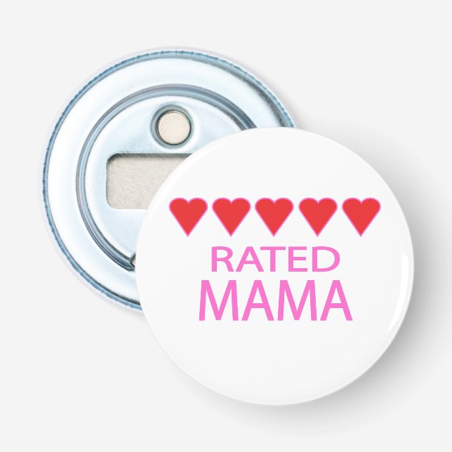 Five Heart Mama Bottle Opener (Front)