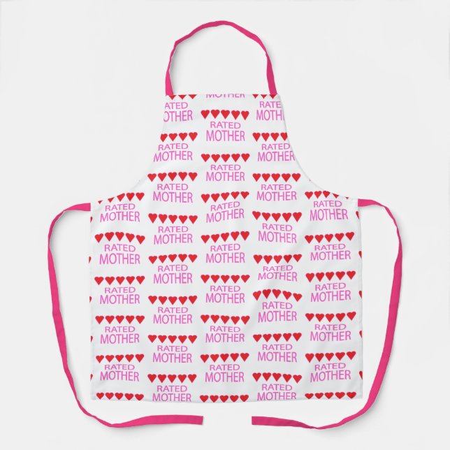 Five Heart Mother Apron (Front)