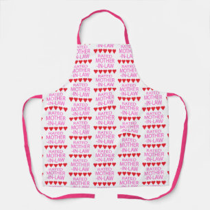 Five Heart Mother-In-Law Apron