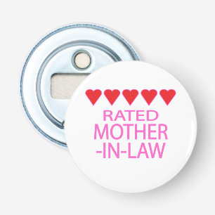 Five Heart Mother-In-Law Bottle Opener