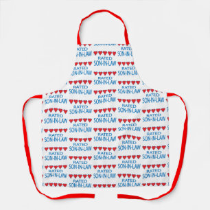 Five Heart Son-In-Law Apron