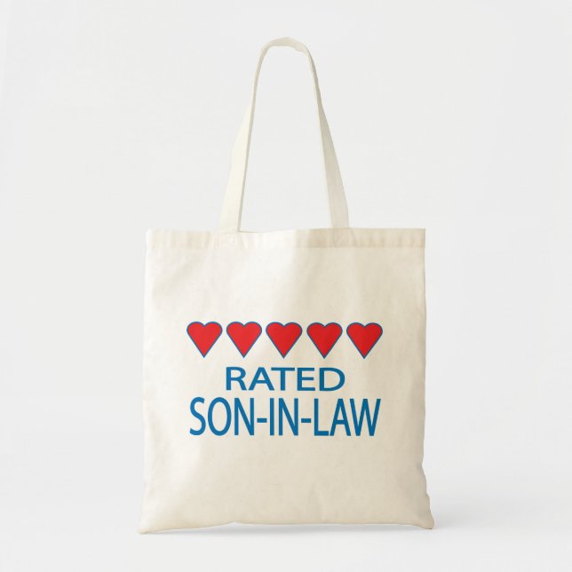 Five Heart Son-In-Law Tote Bag (Front)