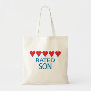 Five Heart Son Tote Bag