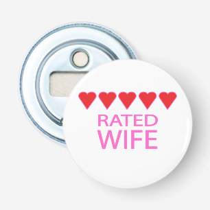 Five Heart Wife Bottle Opener